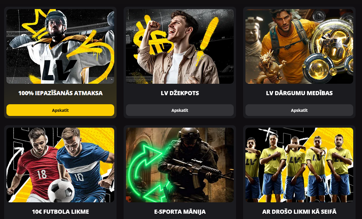 LV BET: An In-Depth Look at Their Kazino Online and Sporta Likmes Offerings LVBET33