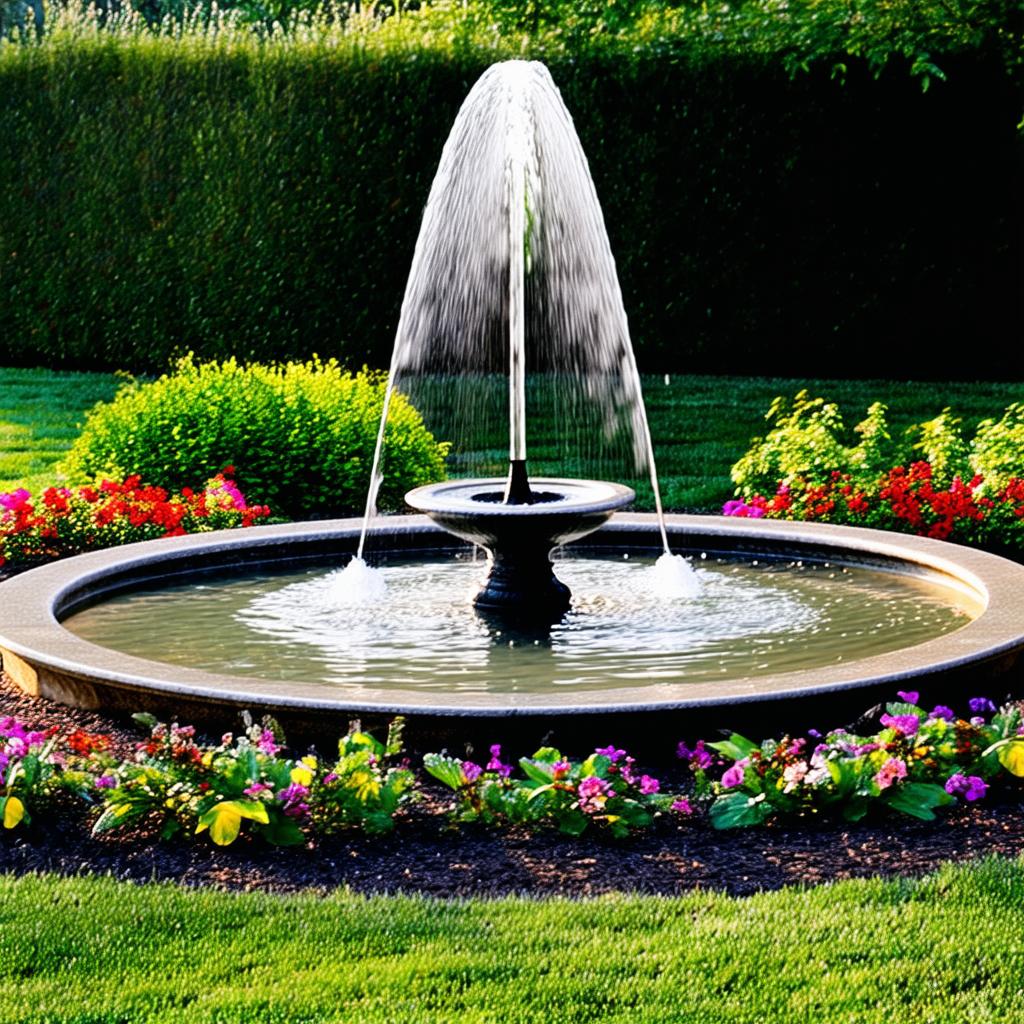 Fontanna do Ogrodu: Jak Wybrać Idealny Element Dekoracyjny? elegant_garden_fountain.png