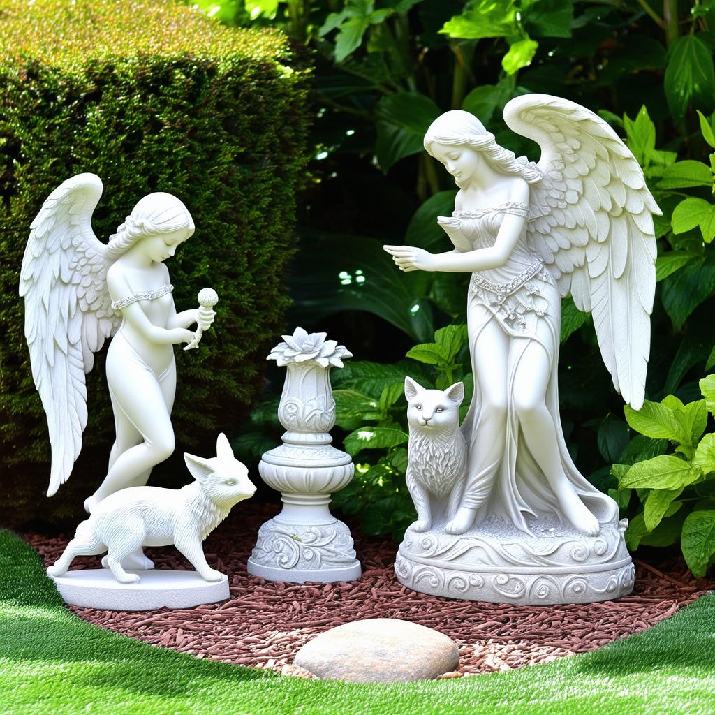 Ozdoby do Ogrodu Figurki: Twórz Unikalną Przestrzeń na Świeżym Powietrzu garden_figurines_decorations.png